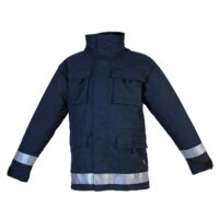 CHAQUETÓN IGNIFUGO BASICA AZUL OSCURO REFLECTANTE
